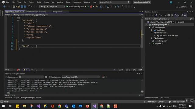 How to create 6.0 console application that implement dependency injection in C# смотреть онлайн