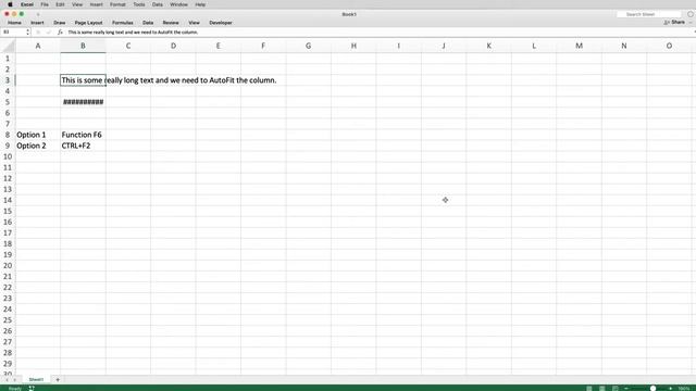 4 methods to AutoFit column widths in Excel on Mac with only keyboard shortcuts - Tutorial смотреть онлайн