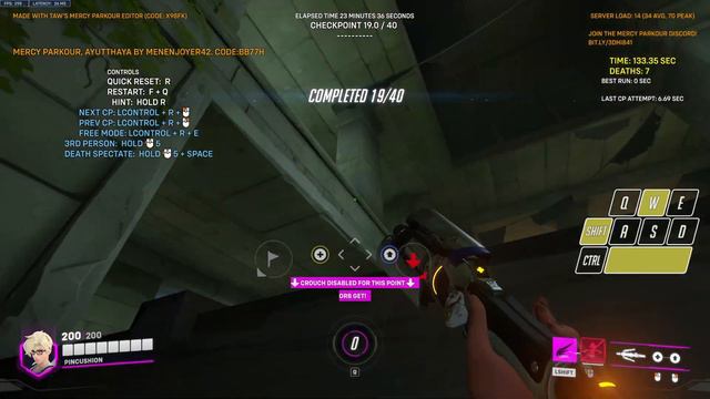 Mercy Parkour Ayutthaya by Menenjoyer42 OW2 Guide (BB77H) смотреть онлайн