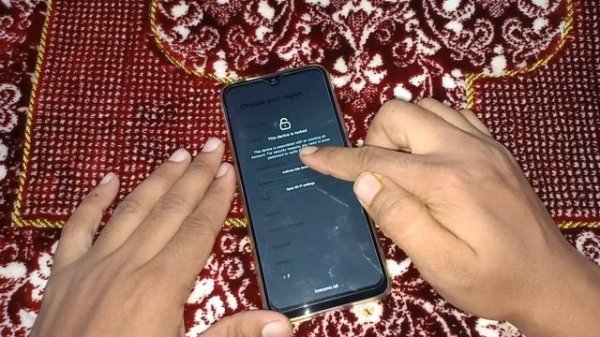 Solve Without PC!!! Activate This Device problem.Use the previously logged in mi id password