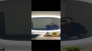 Интересное зеркало-светильник