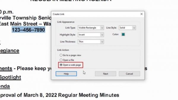 Adobe Acrobat: How To Hyperlink A Phone Number On A PDF In Acrobat *2023