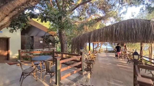 Всего 40 евро и полный восторг.Шикарная территория отеля Miarosa Incekum 4*.Потрясающий закат смотреть онлайн