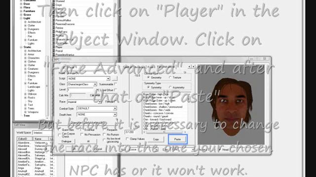 Oblivion mod tutorial - How to make an NPC playable смотреть онлайн