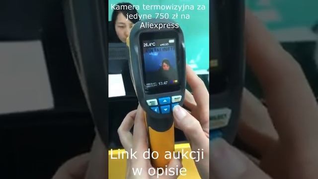 Kamera termowizyjna HT-02D z ALIEXPRESS смотреть онлайн