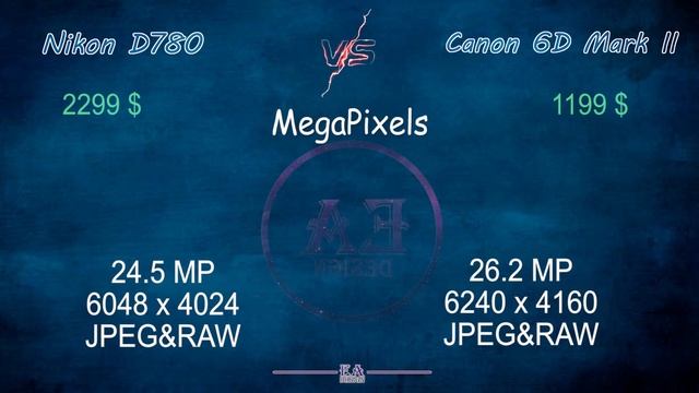 Nikon D780 vs Canon 6D Mark II смотреть онлайн