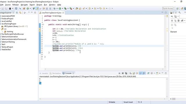 Java #4 - Arithmetic, Relational, Assignment and Logical Operators in Java смотреть онлайн