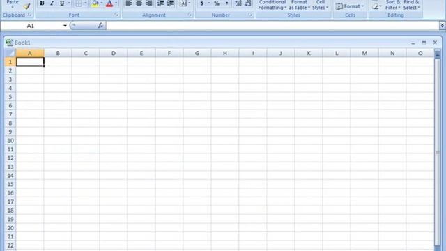 Excel 2007 Tutorial: Overview смотреть онлайн