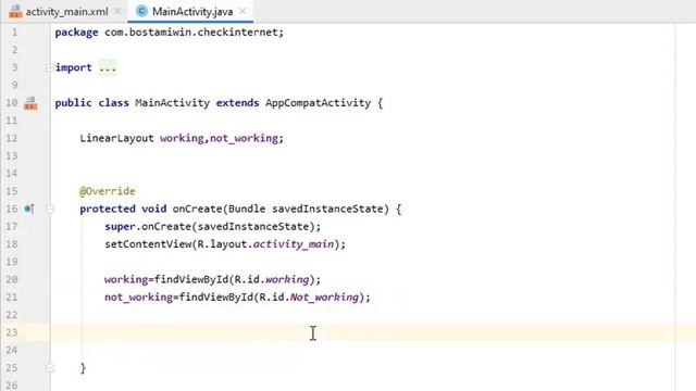 how to check internet connection in android studio смотреть онлайн