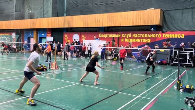 Бадминтон Турнир 19.11.23(4) смотреть онлайн