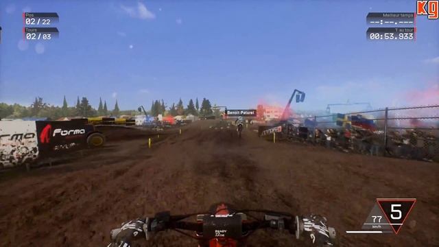 MXGP3 - The Official Motocross Videogame | Gameplay | 01 | Circuit Kegums (PRO) смотреть онлайн