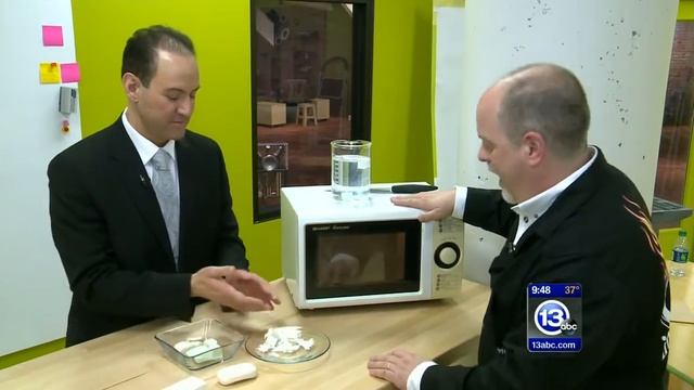 Soap in microwave - what happens? смотреть онлайн