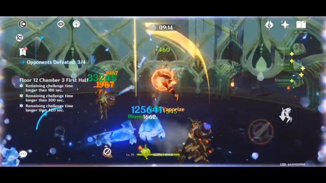 Booming Gaming and Raiden's Fury for Abyss 4.4 12th Floor смотреть онлайн