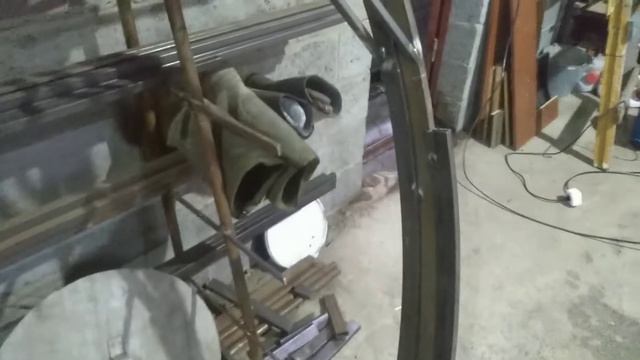 Беседка из профиля и поликарбоната. смотреть онлайн