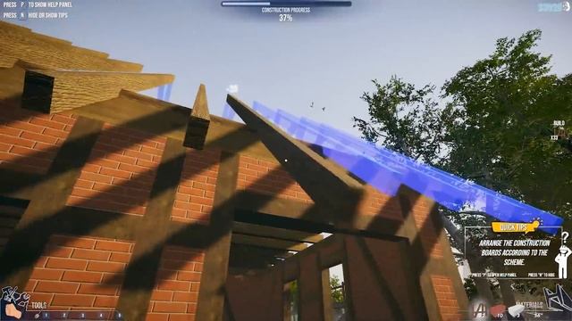 ДОМ ЗА 1 ДЕНЬ С НУЛЯ ( House Builder ) смотреть онлайн