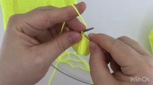 Лакшери РВАНЬ / Спущенные петли спицами