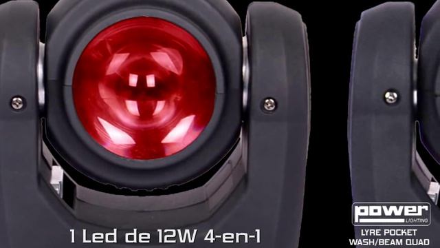 POWER LIGHTING - LYRE POCKET WASH/BEAM QUAD смотреть онлайн