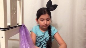 Как сделать ЮБКУ-ПАЧКУ ТУТУ из мешков. Из подручных материалов.(Эмилия) Сиреневая юбка. Эксклюзив.