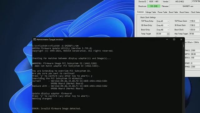 how to nvflash gpu modify Vbios смотреть онлайн