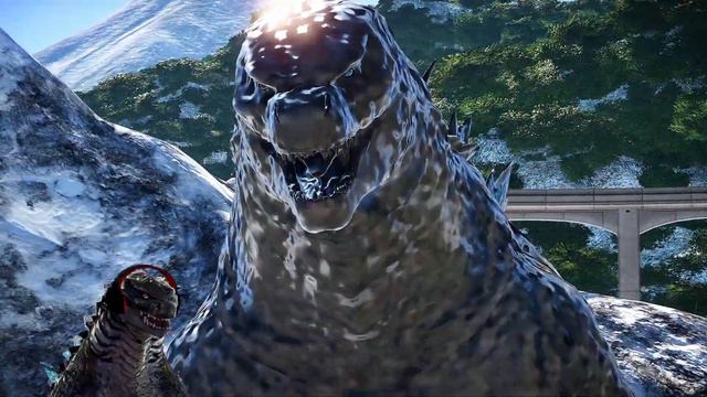 KING GHIDORAH 2019 VS SKAR KING!! - Monster Zero Vs Skar King in Jurassic World Evolution (Godzilla смотреть онлайн