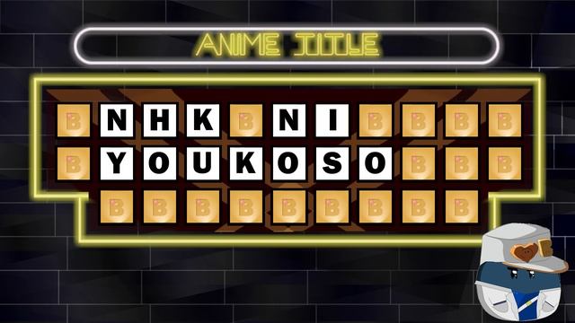 ANIME MISSING LETTERS QUIZ 2 [Easy - Medium - Hard] 30 Puzzle's смотреть онлайн