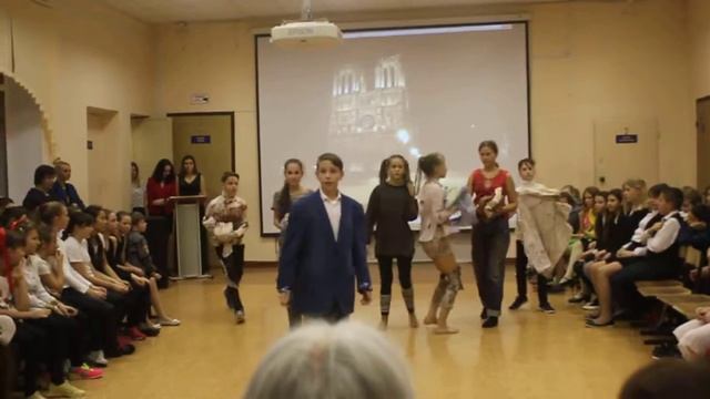 Новогодние стартины 2017 - 6"А" - Домашнее задание - Notre Dame de Paris смотреть онлайн