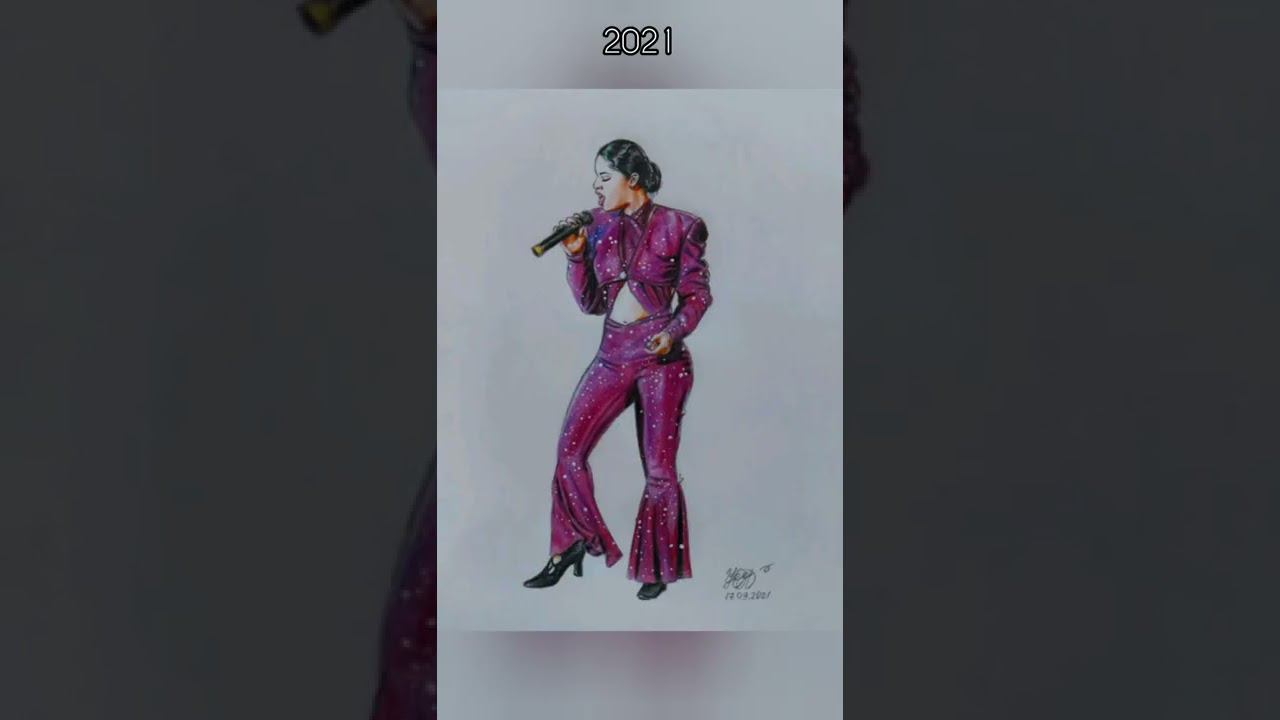 My portraits of Selena Quintanilla-Pérez/Mis retratos de Selena Quintanilla-Pérez