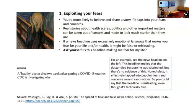 Misinformation: Why is it a problem and what can we do about it? смотреть онлайн