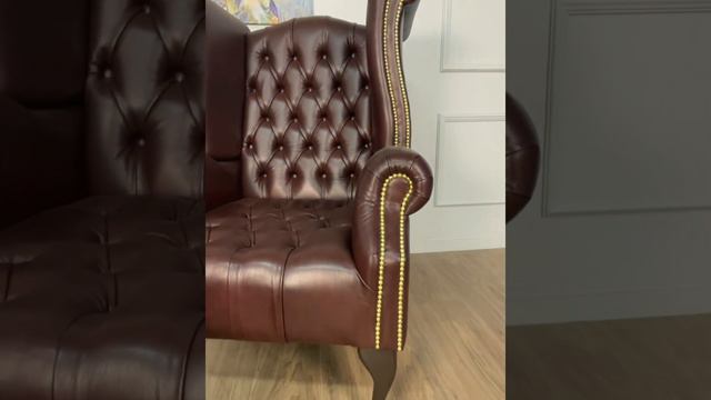 Кресло и банкетка Chesterfield в английском стиле смотреть онлайн