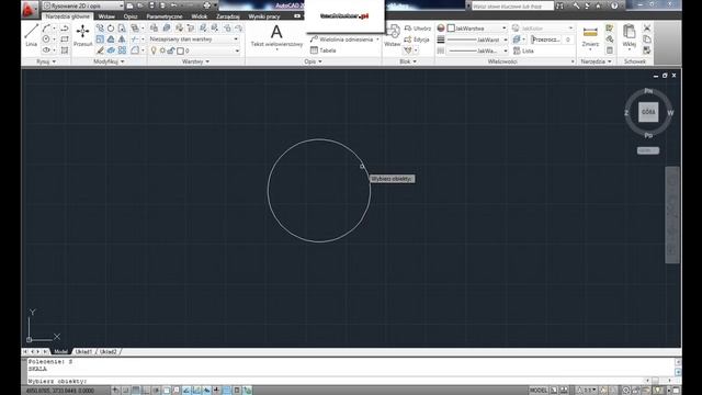 AutoCAD - modyfikuj - SKALA смотреть онлайн