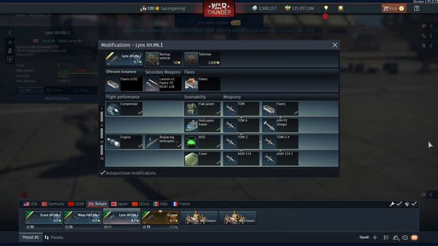 British Helicopter Tree｜Full Overview/Review｜1.91 Dev Server Gameplay смотреть онлайн