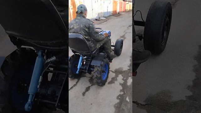 Новенький тільки зійшов з конвеєра мінітрактор з мотоблока Зубр 10 к с 0977096265 смотреть онлайн