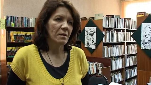 В юношеской библиотеке открылась персональная выставка Елены Блинковой. Март 2013 год. смотреть онлайн