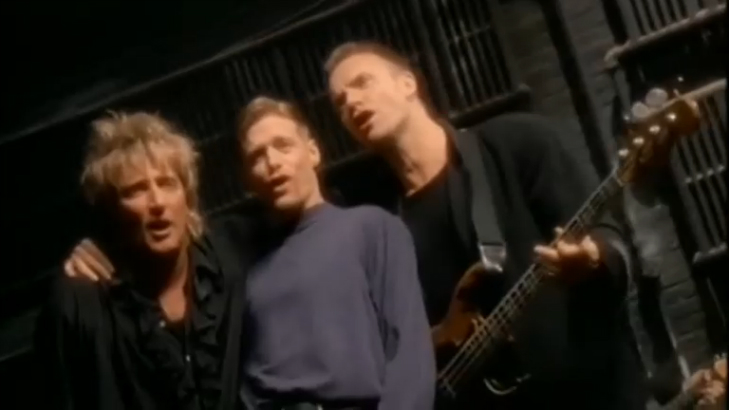 Bryan Adams, Rod Stewart, Sting - All For Love _ Official Video смотреть онлайн