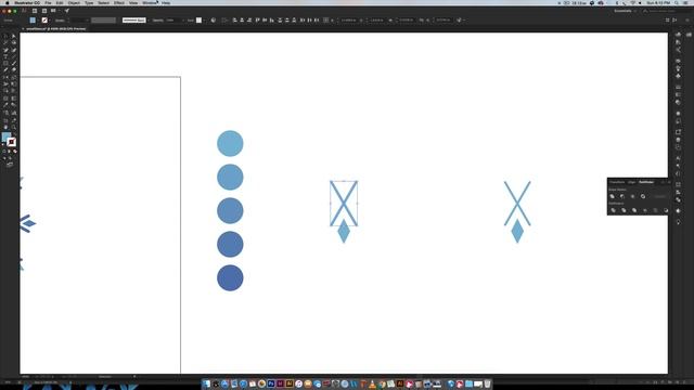 Create Geometric Snowflakes in Adobe Illustrator смотреть онлайн