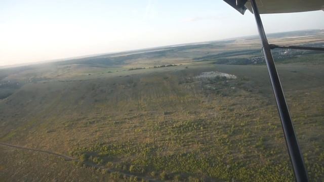 Полет на самолете. Буданова гора. (Саратов) смотреть онлайн