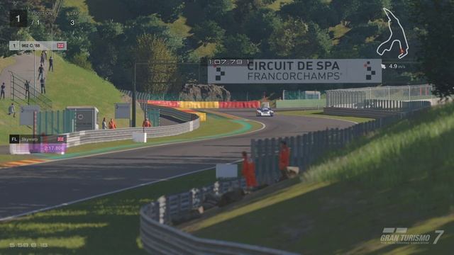 Gran Turismo 7 Spa Porsche 962 C'88 смотреть онлайн