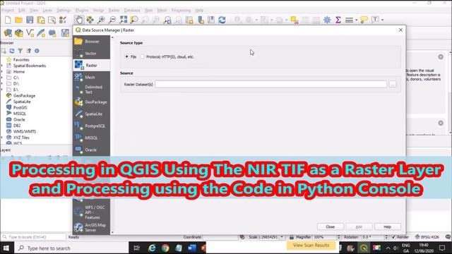 Drone NDVI Mapping in QGIS and Python Analysis Code смотреть онлайн