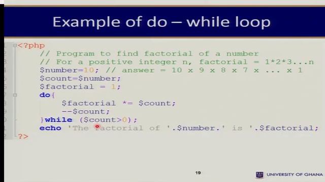 CSIT 206 : Session 1B – Programming with PHP смотреть онлайн