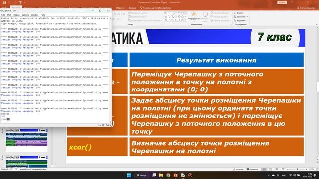 Інформатика 7 клас | Система координат у проєктах створення зображень смотреть онлайн