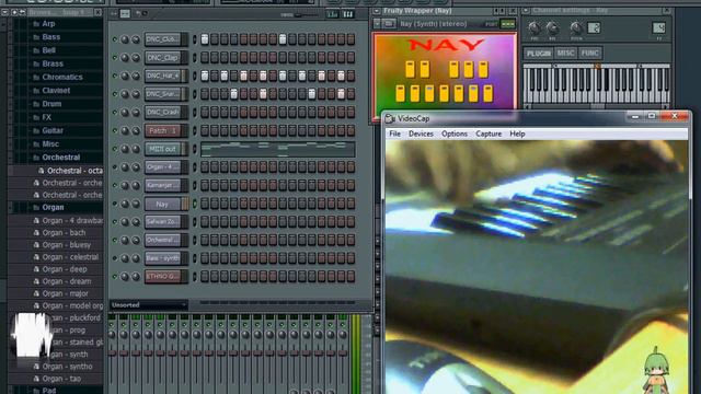 Yamaha KX25 with FL Studio Lailet 7ob.avi смотреть онлайн