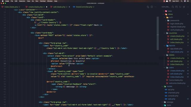 10 Employees Management Application with Laravel and Vuejs - State CRUD смотреть онлайн