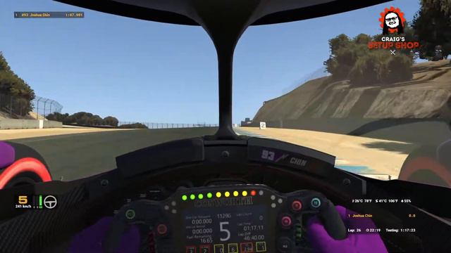 iRacing - 21S4 - Dallara IR-18 - Indy Open - Laguna Seca - JC смотреть онлайн