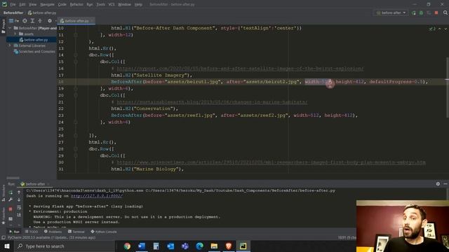 Before After Image Slider - Dash Component смотреть онлайн