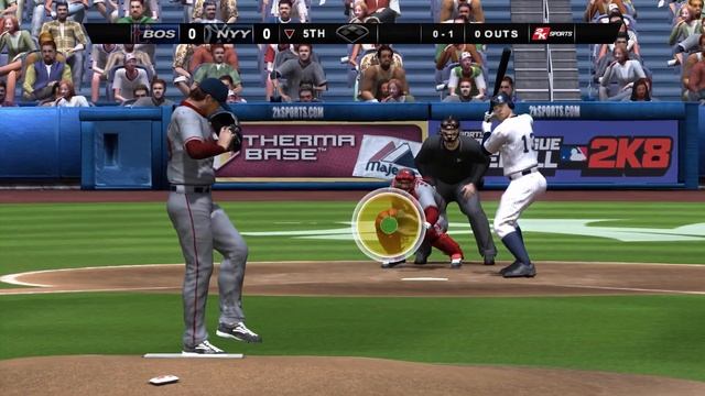 (PERFECT GAME!!!) MLB 2K8 Gameplay - Boston Red Sox at New York Yankees смотреть онлайн