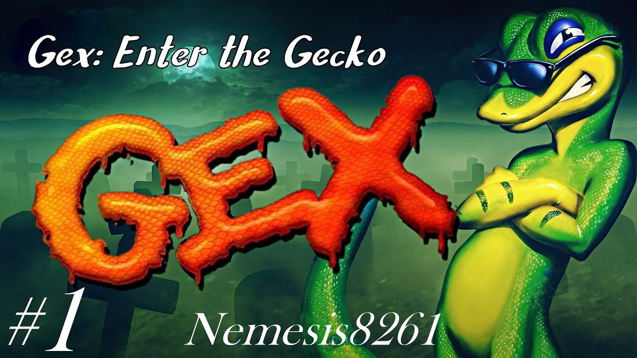 Gex 3D Enter the Gecko Прохождение игры часть 1. Гекс собиратель мух и пультов.mp4 смотреть онлайн