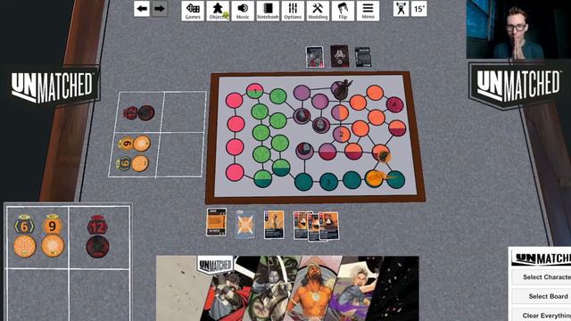 Unmatched Community Tournament Q1 2021 - Round 7 - Game 2 смотреть онлайн