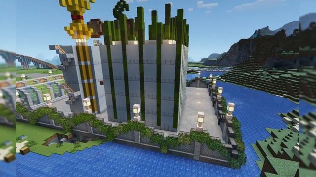 [Minecraft] Я 3 года строил свой мир в Minecraft. World Tour/Обзор мира/Экскурсия