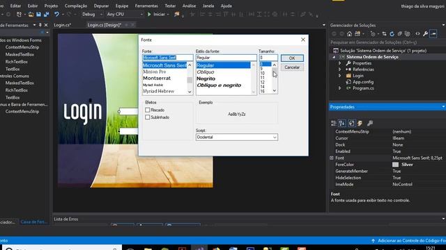 Tela Login C# Visual Studio 2017 Com Layout Adobe photoshop Aula -1 смотреть онлайн