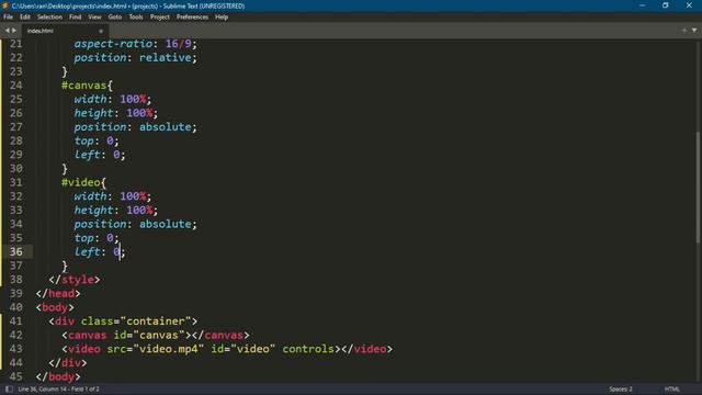 YouTube Like Ambient Mode Video Player in JavaScript смотреть онлайн